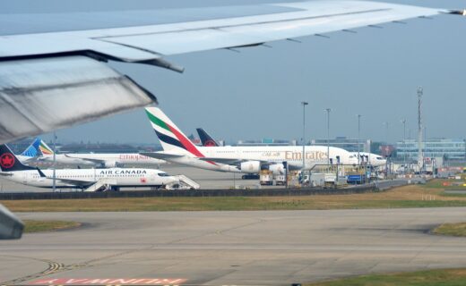 Heathrow Airport warns of passenger disruption after roads blocked by flooding