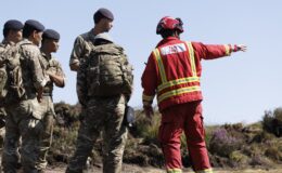 Gurkhas deployed to South Wales to help firefighters tackle raging wildfires