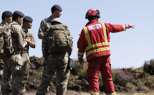 Gurkhas deployed to South Wales to help firefighters tackle raging wildfires