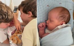 Princess Eugenie releases adorable photo of August and Ernest meeting newborn Adelaide