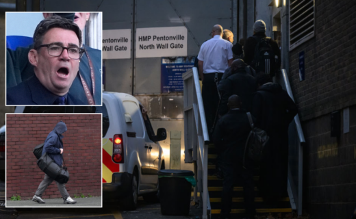 Rapists and violent offenders to be confined to zones of 'a few miles' under Labour's prison plans