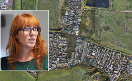 Locals living next to UK's biggest traveller site send heartbreaking message to Angela Rayner