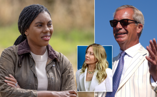 'Be your own woman!' Giorgia Meloni urges Kemi Badenoch not to do deal with poll-topping Reform UK