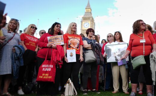Families of infected blood scandal victims ordered to return compensation after 'payments made in error'