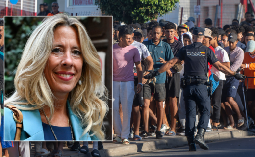 Italian senator urges Britain to work with EU to tackle 'serious migrant crisis' after Ceuta invasion