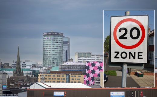 Birmingham plots 'anti-motorist' push to become England’s first 20mph city