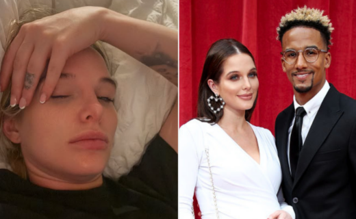 Helen Flanagan breaks down in tears as the former ITV Coronation Street star takes swipe at ex Scott Sinclair