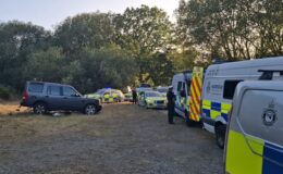 Five arrested after illegal rave in sleepy Norfolk village shut down by police