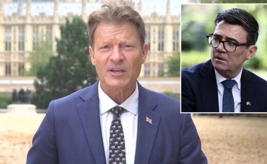 'His role is to prioritise Britons!' Richard Tice swipes at Andy Burnham has he unveils plan to evict foreign nationals from social housing