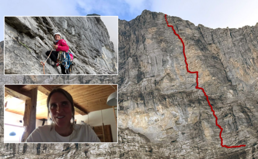 Heroic Bedfordshire climber survives 10-metre fall before opening first new British route on Eiger in 10 years