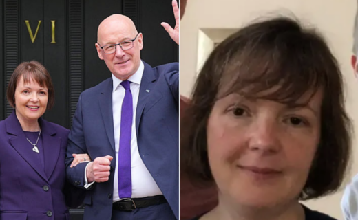 John Swinney's wife forced to step down from BBC as 'excruciating' condition leaves her unable to speak