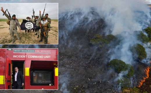 Isis supporters in Britain handed chilling guide on how to 'overwhelm' emergency services with wildfire arson blitz