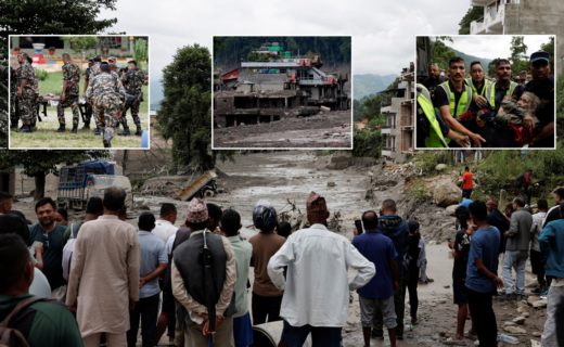 British response team races to Nepal as flash flood death toll soars past 600