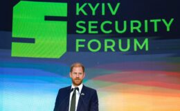 Prince Harry curates Ukraine photo exhibition but won't attend unveiling as he returns to UK
