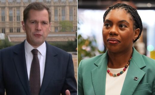 Robert Jenrick accuses Kemi Badenoch of telling ‘pack of lies’ about Giorgia Meloni: 'Embarrassing!'