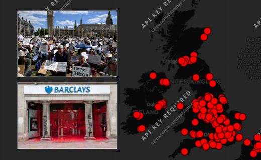 Palestine Action still raising money despite terror ban as website shows 200 UK targets for direct action
