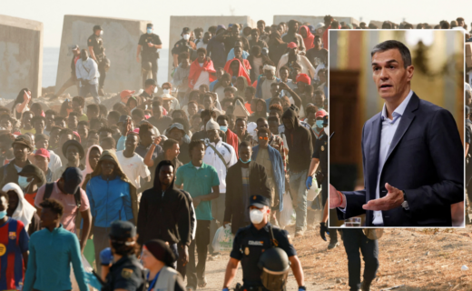 Spain's socialist leader absolves Morocco of any involvement in Ceuta crisis that saw 80,000 migrants invade exclave