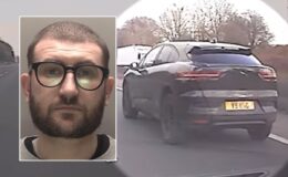 Driver jailed after lying about 'malfunctioning' electric Jaguar on motorway despite being in full control