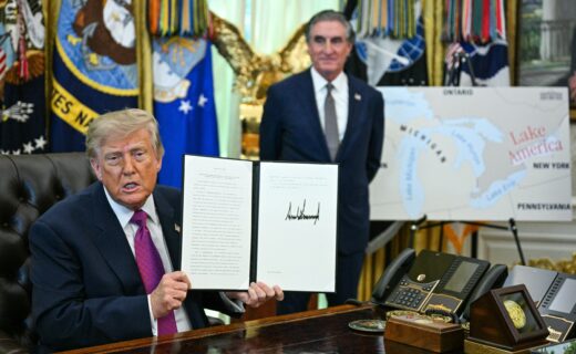 Donald Trump signs order to rename Lake Ontario as Lake America: ‘Effective immediately!’