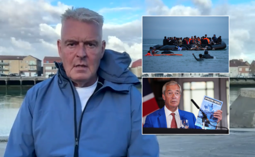 Lee Anderson slams critics of Reform’s small boats policy as he investigates Calais migrant crisis for himself: ‘Shut up!’