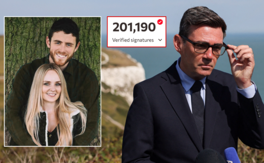 Petition to stop early release of PC Andrew Harper’s killers smashes past 200,000 signatures