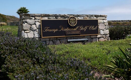 'Suspicious man with weapons cache' arrested at Trump golf course ahead of President's visit