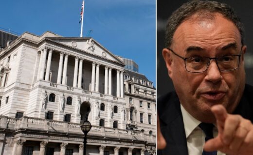 Bank of England staff worked overseas for 12,889 days in 2025 as Andrew Bailey faces criticism