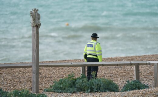 Man, 28, arrested on suspicion of raping woman, in her 20s, on Brighton Beach