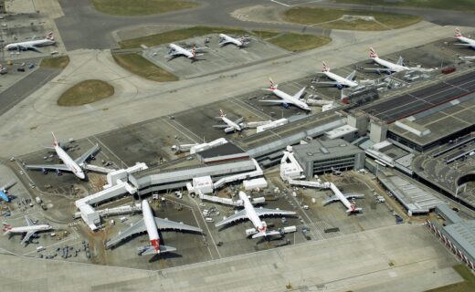 UK airports plunged into chaos as flights across the country including Heathrow and Gatwick grounded