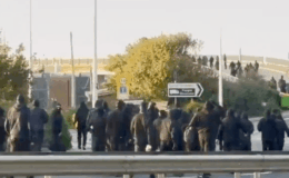 Masked protesters block access to Port of Dover as passengers warned they might miss their ferries