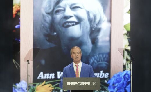 Nigel Farage leads tributes to Ann Widdecombe at Reform party conference: ‘Someone is missing’