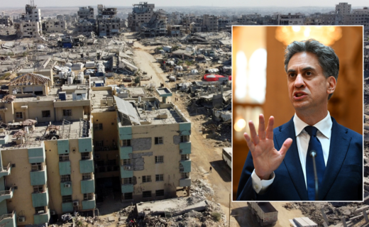 Ed Miliband blasted by Israeli government over Gaza 'stories' as critics call out 'Jew hate'