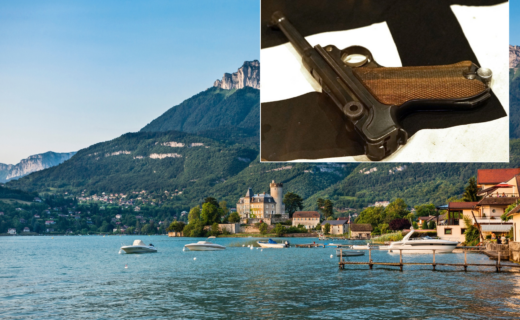 UK tourist finds antique Nazi gun in France that could solve 14-year-old murder mystery of three Britons who were shot dead