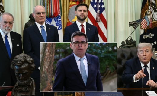 Andy Burnham risks trade war with Donald Trump as US ambassador doubles down on Labour's 'Jew hate'