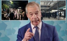 Nigel Farage calls for immediate review of asylum grants as Reform UK leader claims Britain 'on edge of civil disturbance'