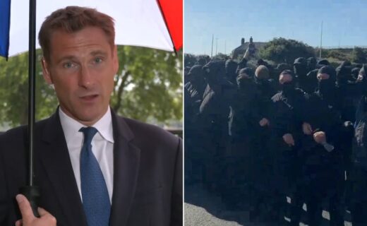 Chris Philp hits out at 'two-tier' treatment of Dover and Portsmouth protests: 'It's part of our democracy!'