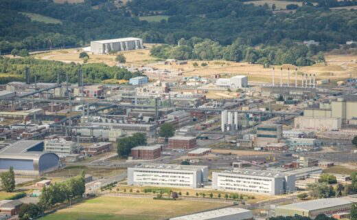 Travellers ordered to leave illegal site right next to ultra-high-security nuclear weapons factory