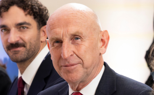 John Healey insists he is '100 per cent' committed to defence after shelving his own target