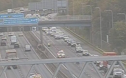 M60 chaos: Drivers face miles of traffic delays amid 'police-led incident' on busy motorway