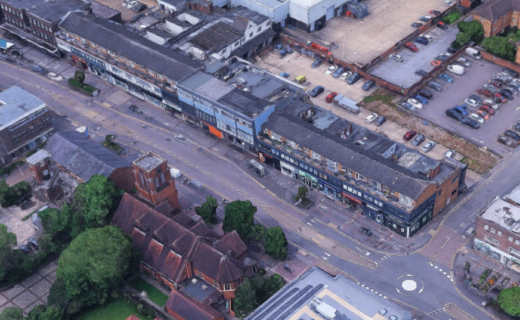 'Britain's Hollywood' plagued by 400ft-long scaffolding for more than a year