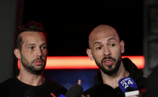 Tate brothers lose bid for release from US jail as they fight extradition to UK