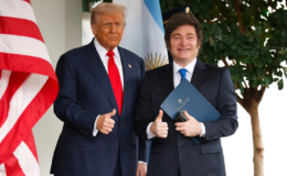 Javier Milei to address Argentina over 'sacred' Falklands claim after Donald Trump puts US position under review