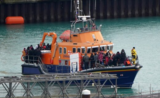 French rescuers refuse to stop migrant mega dinghy - leaving Britain to pick up the tab
