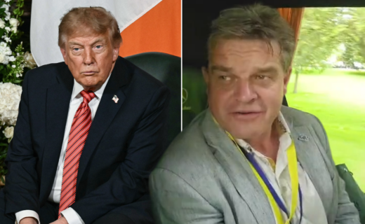 Dougie Beattie furiously responds to Donald Trump’s call for a united Ireland: ‘He doesn’t know his history!’