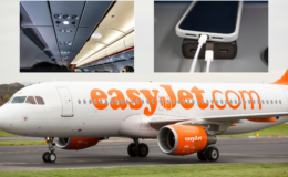 EasyJet passengers flee commercial flight after power bank bursts into flames