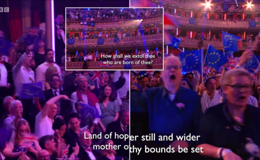 Last Night of the Proms hijacked by EU flags on 10th Brexit anniversary as Union Jacks outnumbered
