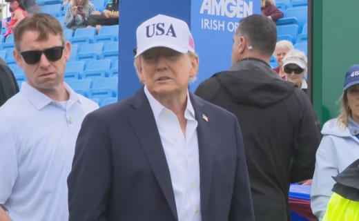 Donald Trump says he ‘won’t talk about Scotland yet’ amid Irish unification remarks fallout: ‘I’ll save that!’