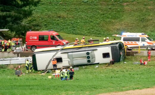Multiple passengers found dead after bus crashes in British tourist hotspot