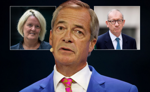 Theresa May's husband sparks outrage over club admission of NatWest chief behind Nigel Farage debanking scandal