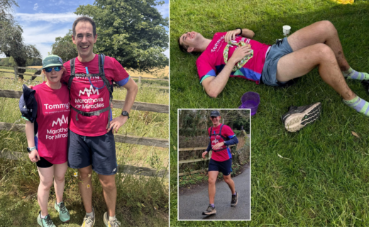 Man runs 39 marathons raising funds to support grieving parents who suffer ​miscarriages